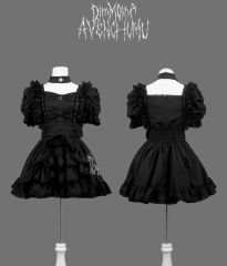 DimMoire Gothic学園カーディガン Black ディムモアール XL - メルカリ