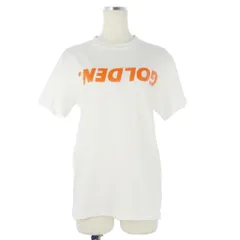 ゴールデングース GOLDEN GOOSE ロゴ プリント Tシャツ カットソー 半袖 XS 白 ホワイトのサムネイル