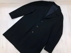 ユナイテッドアローズ UNITED ARROWS トラッド きれいめ クリーン メルトン チェスターコート アウター メンズ ウール100% L 紺のサムネイル