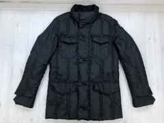 CLOSED ナノユニバース NANO universe セレショ系 きれいめ ハイネック ダウン ジャケット レディース ダウン90% フェザー10% 38 黒のサムネイル