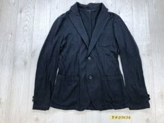 COMME CA ISM コムサイズム メンズ 薄手 ストレッチ ジャケット S 紺