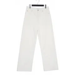 ヴァレンティノ ヴァレンチノ  VALENTINO Archive 1985 プリント ウォッシュド ワイドデニム ジーンズ 25 白 ホワイト XB0DD13P8EFのサムネイル