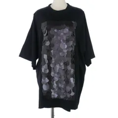 メゾンマルジェラ Maison Margiela 14SS スパンコール Tシャツ カットソー 半袖 オーバーサイズ 36 黒 ブラック S51CT0553のサムネイル