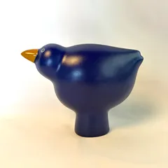 ARABIA "Parvi sarja"（Lisa/青）鳥のオブジェのサムネイル