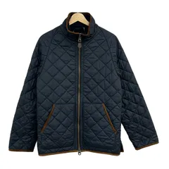 POLObyRalphLauren(ポロラルフローレン) ブルゾン サイズM メンズ - ネイビー×ブラウン 長袖/中綿/キルティング/秋/冬のサムネイル