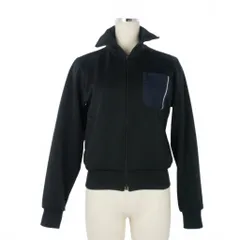 コムデギャルソン COMME des GARCONS 09AW ポケット切替 ジャージー トラックジャケット ブルゾン S 黒 ブラック OD-T004のサムネイル