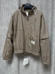 (26ss新品)WOOYOUNGMI ウーヨンミ CHECK ラムウィンドブレーカー ジャケット (44)のサムネイル