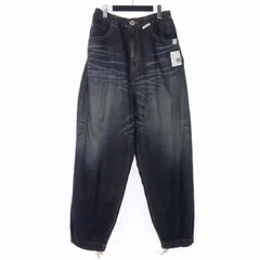 ミハラヤスヒロ MIHARA YASUHIRO 24AW LIGHT WIDE JEANS ライト ワイド ジーンズ デニム 48 インディゴ J13PT123のサムネイル