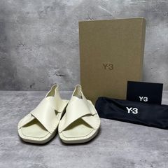 ✨美品✨ Y-3 ワイスリー adidas Yohji Yamamoto コラボ サンダル 23.5cm ホワイト 箱 保存袋付き Fm-1205