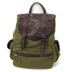 【三重本店】 中古 IL BISONTE | イルビゾンテ リュック・デイパック バックパック カーキ 【121】のサムネイル