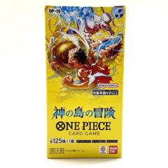 ワンピースカード box 未開封 神の島の冒険 テープ付き - メルカリ