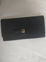 黒色長財布（LEEリボン装飾）のサムネイル