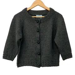 PRADA(プラダ) カーディガン サイズ36 S レディース新品同様  - ダークグレー 長袖のサムネイル
