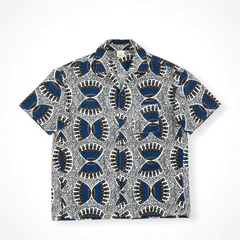 monkey time × moyan africa / コラボ AFRICAN SHIRT 参考定価：15,300+tax SIZE:S(L程度)のサムネイル