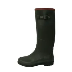 AIGLE(エーグル) レインブーツ 36 レディース - カーキ×ブラウン×マルチのサムネイル