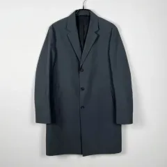 Calvin Klein カルバン・クライン ロング ジャケット コート ウィンドブレーカー M 100/ラムのサムネイル