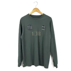 NIKE　SOPH.　F.C.Real Bristol　F.C.R.B.　ナイキ　ソフ　エフシーレアルブリストル　FCRB-252099　LETTERED　L/S　TEE　長袖Tシャツ　ロンT　トップス　Lサイズ　グリーンのサムネイル