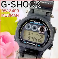 【電池新品】CASIO G-SHOCK マッドマン 腕時計 メンズ デジタル クォーツ QZ 稼働品 純正ベルト カシオ Gショック MUDMAN DW-8400【W356B】のサムネイル