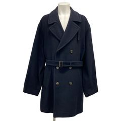 BRUNELLO CUCINELLI(ブルネロクチネリ) コート サイズJ 52 メンズ - ダークネイビー 長袖/冬 ウール、カシミヤ