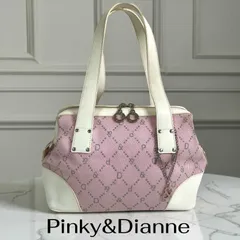 Pinky&Dianne ショルダーバッグ ピンク ストライプのサムネイル