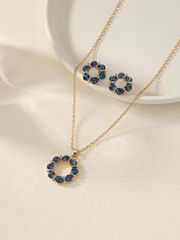 Ladies' Jewelry Set - 1 Set - European & American Fashion Style - Cute and Elegant Floral Jewelry Set - Suitable for Everyday Wear