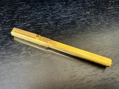 【Dunhill・ダンヒル】万年筆　ゴールドカラー　ペン先585刻印　K14　筆記未確認現状品　本体のみのサムネイル