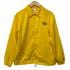MAISON KITSUNE(メゾンキツネ) ブルゾン サイズUS S メンズ美品  - イエロー 長袖/PUMA/春/秋のサムネイル