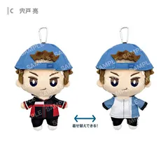 ★宍戸亮★ 新テニスの王子様　おきがえぬいぐるみといっしょセット第4弾　テニプリ　The Prince of Tennis　Ryo Shishido　4901772457039のサムネイル