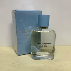 新品未使用　DOLCE＆GABBANAドルチェ＆ガッバーナ  ライトブループールオムNEW　オードパルファム 100mlのサムネイル