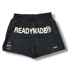 参考上代27500円 F.C.Real Bristol  × READYMADE 19AW GAME SHORTS ゲームショーツ ハーフパンツ  エフシーレアルブリストル  × レディメイド FCRB-192126 ブラック L （20587M）のサムネイル