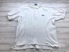 ミッソーニスポーツ MISSONI SPORT レトロ トラッド スポーツ 鹿の子 ロゴ刺繍 半袖 ポロシャツ 白 メンズ コットン100%のサムネイル