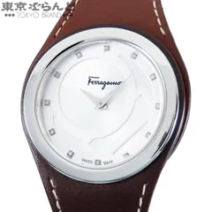 サルヴァトーレフェラガモ Salvatore Ferragamo ガンチーニ シック FID030015 シルバー SS レザー ガンチーノ 保証書付 腕時計 ユニセックス クォーツ式 電池式 101879743のサムネイル
