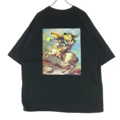 NASTYDOG ナスティードック プリント 半袖 オーバーサイズ Tシャツ 1 ブラック メンズ 古着のサムネイル