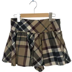 BURBERRY BLUE LABEL/バーバリーブルーレーベル/レディース/チェック柄/レディース/キュロット/E1S11-455-40/プリーツ/茶/RS2497のサムネイル