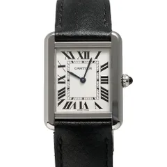 Cartier タンクソロ SM Ref.WSTA0030 中古品 シルバー レディース 腕時計のサムネイル