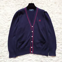 POLO SPORT RALPH LAUREN ポロスポーツ コットンニット 刺繍ロゴ カーディガン Lのサムネイル