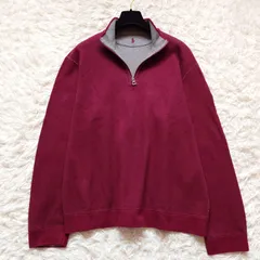 POLO RALPH LAUREN ポロラルフローレン リバーシブル ハーフジップ スウェット ニット 刺繍ロゴのサムネイル