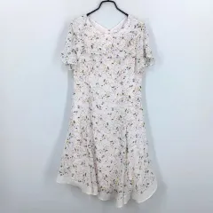 JJジゴット レディース 夏 半袖ONE PIECE ピンク (HU46259)のサムネイル