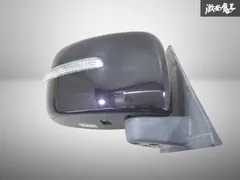 【保証付】 スズキ 純正 MK21S パレット ドアミラー サイドミラー 右 右側 運転席側 7P ZED ミステリアスバイオレットパール 棚7-4のサムネイル