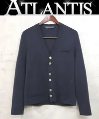 【在庫処分大セール！】 LOUIS VUITTON 新宿店 ルイ ヴィトン 美品 25SS カーディガンウィズジュエルボタン 1AFIUG size:S ネイビー 31473のサムネイル