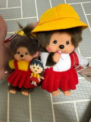 新品未開封/ペア】セキグチ モンチッチ ぬいぐるみ 2体セット タグ付