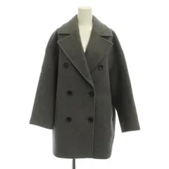 ユナイテッドアローズ UNITED ARROWS メルトン ピーコート 36 グレー 1525-144-4331 /JP55のサムネイル