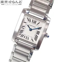カルティエ CARTIER タンクフランセーズ SM W51008Q3 アイボリー ステンレススチール 腕時計 レディース クォーツ 101889380のサムネイル