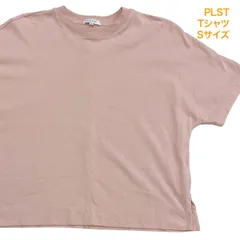 PLST 半袖Tシャツ ピンク S 綿100% プラステ #26-0310のサムネイル
