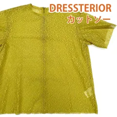 DRESSTERIOR ドレステリア 半袖カットソー マスタードイエロー 日本製 ドレステリア #26-0427のサムネイル