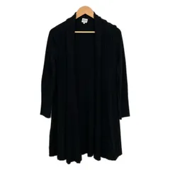 ARMANICOLLEZIONI(アルマーニコレッツォーニ) カーディガン サイズ42 M レディース美品  - 黒 長袖/ロング丈のサムネイル