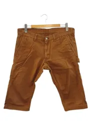 桃太郎ジーンズ MOMOTARO JEANS GTB ダックペインタークロップドパンツ 02-063 36 茶色 ブラウン ボトムスのサムネイル
