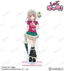【予約販売/Pre-Order】しゅごキャラ！ ナルミヤキャラクターズコラボ チェリ子さんイラスト 日奈森あむ mezzo piano BIGアクリルスタンド 新品 未開封品 正規品 【アルマビアンカ】のサムネイル