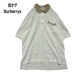 Burberrys バーバリーズ ポロシャツ ノバチェック ポケット付 L ヴィンテージのサムネイル