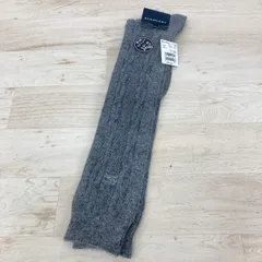 未使用 バーバリー/BURBERRY 靴下/ソックス 22-24cm グレー アンゴラ混 4205-678 福助 日本製[OQ03990]のサムネイル